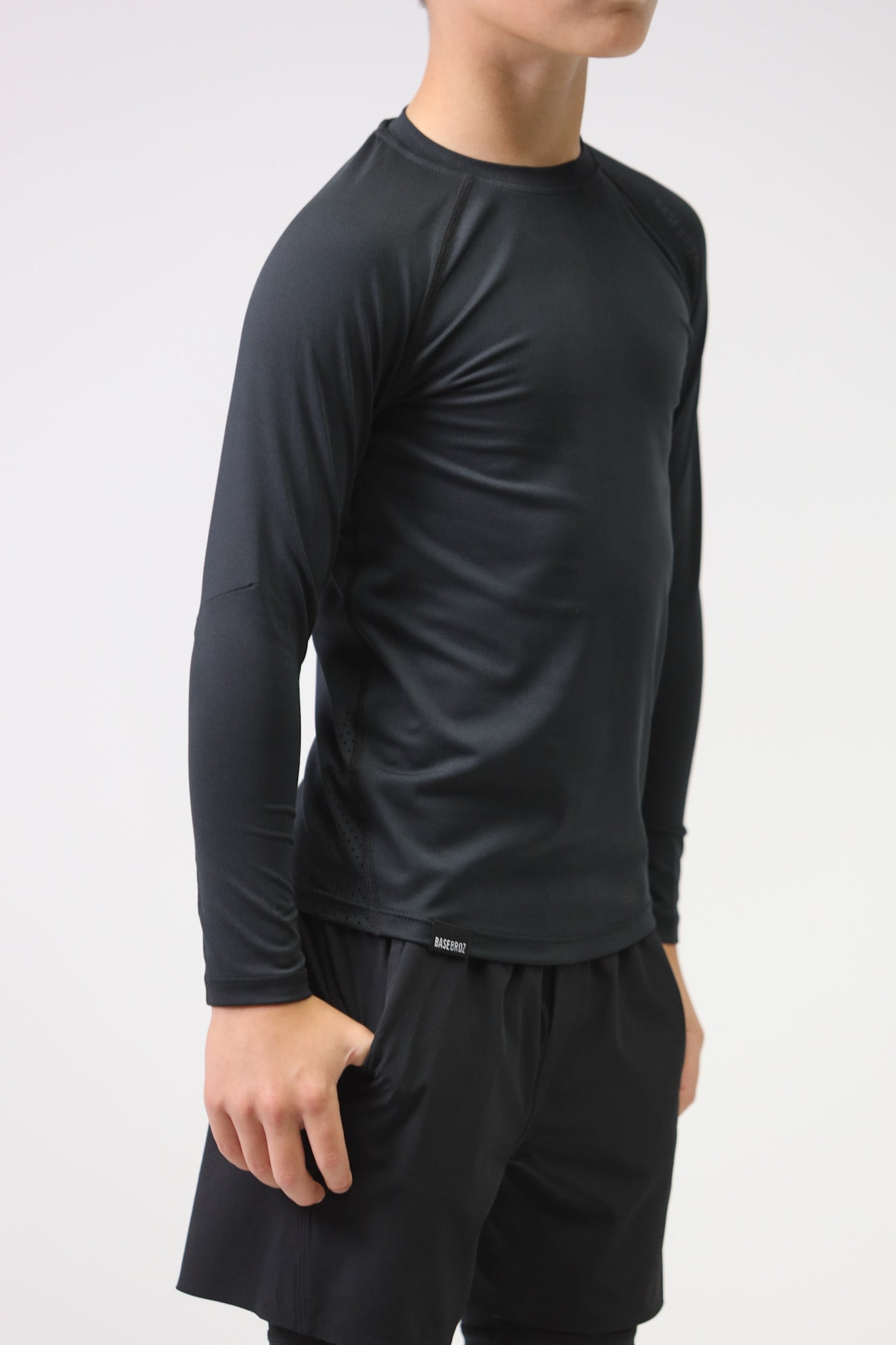 Long sleeve compression top