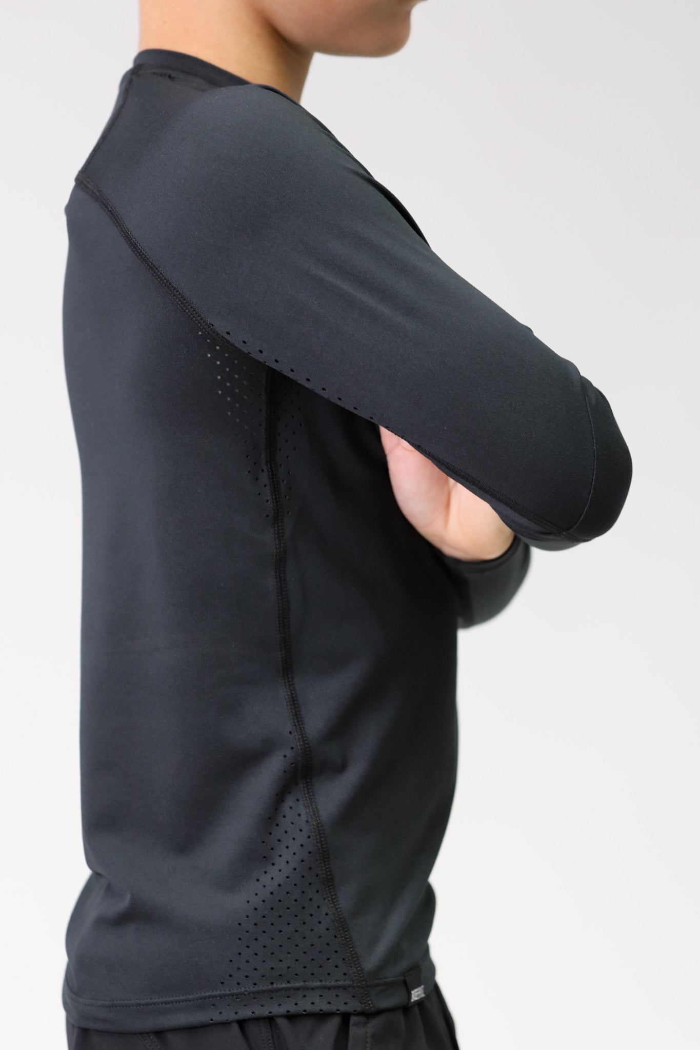 Long sleeve compression top