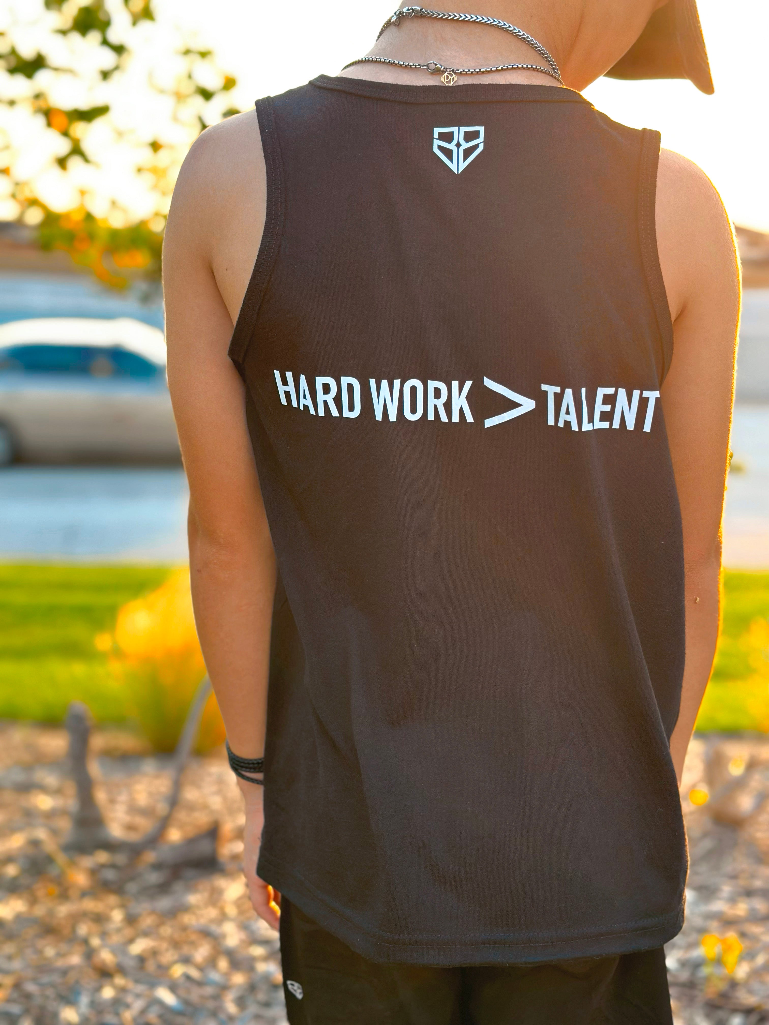 Hard work > Talent Tank Top